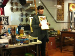 Claudia Tulifero, artigiana di Oltrarno