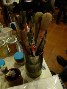 Strumenti del mestiere: pennelli
